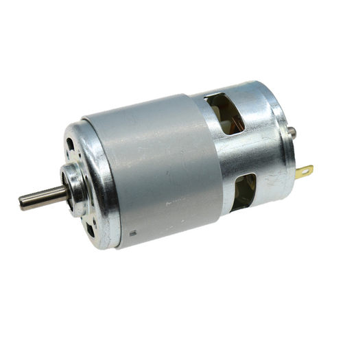 双滚珠轴承775电机 高转速大扭力直流马达 吹风机电动工具 12V24V