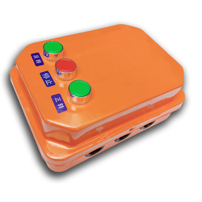 三相电机正反转控制器倒正转搅拌机倒顺按J钮开关380V反正转控制