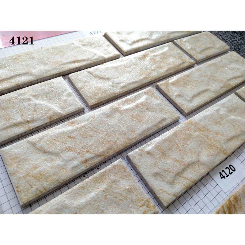 外墙砖45*145通体砖三色室外条砖别墅农村自建房小区小块外墙瓷