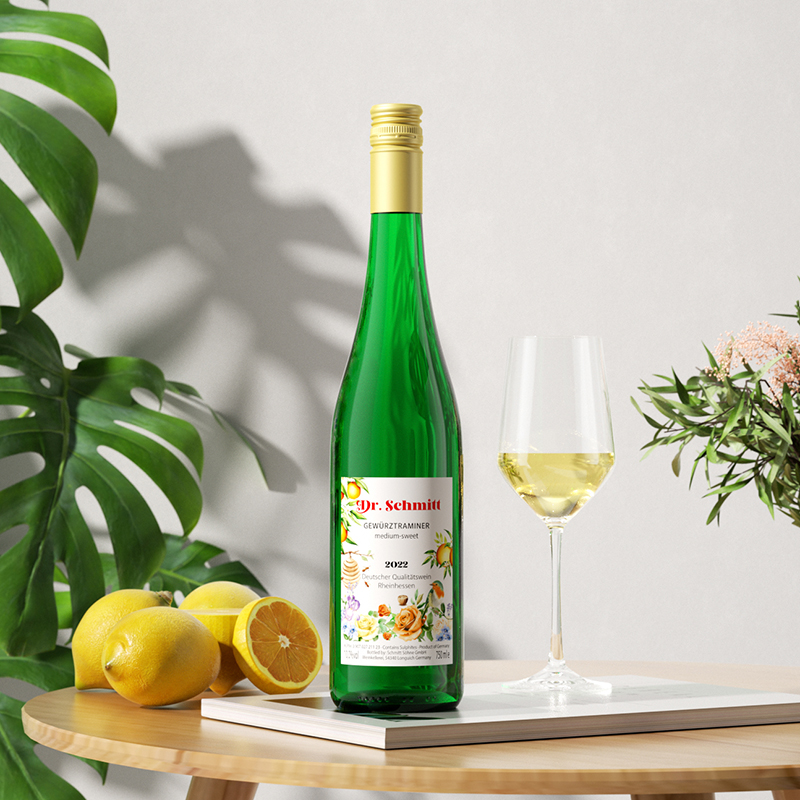 荔枝玫瑰冰 德国雷司令甜白葡萄酒施密特酒庄琼瑶浆riesling女士