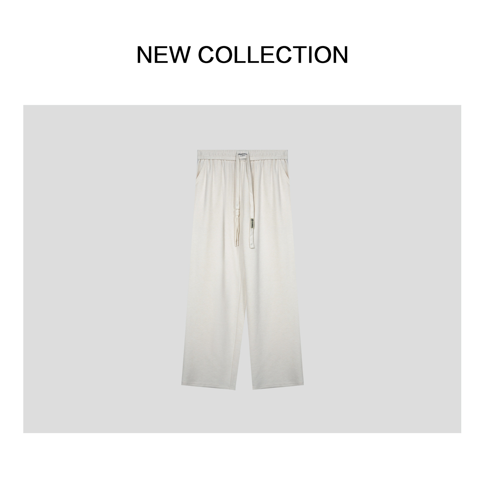 【爆米花专享】女士百搭抽绳休闲裤 K1F58009