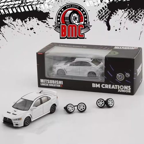 bm合金车1/64三菱跑车模型
