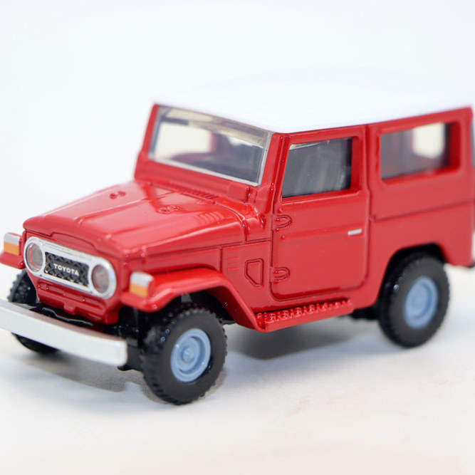 Tomy Premium 多美卡 红盒TP04 丰田SUV兰德酷路泽 初回 模型摆件