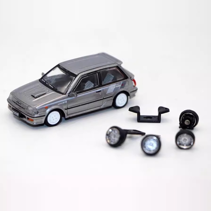 bm合金164丰田小福星汽车模型