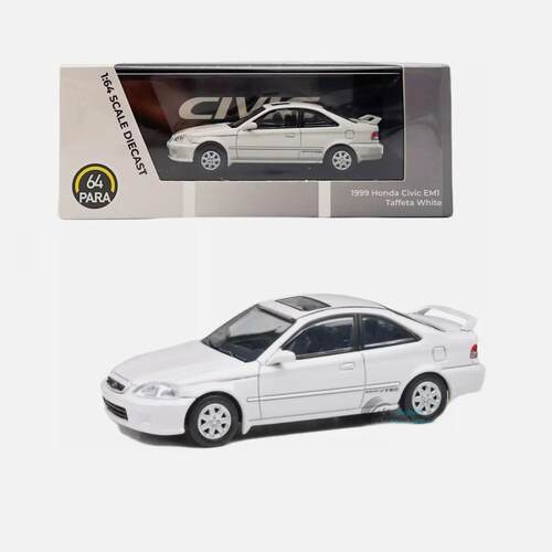 Para64 合金车1 64 Civic Si EM1 1999思域跑车模型玩具摆件