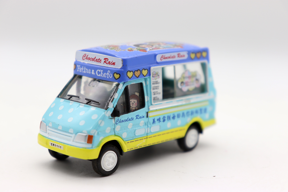 Tiny微影玩具ICE CREAM VAN香港街头富豪雪糕车巧克力冰淇淋车模