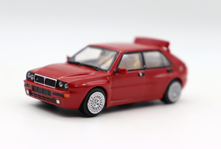 TW 1 64 Lancia Delta HF Integrale 蓝旗亚汽车模型合金车摆件
