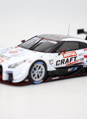 EBBRO 1/43合金车Motul GT-R GT500 2019 日c产尼s桑赛车模型摆件