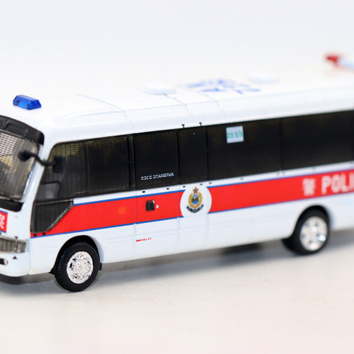 Tiny 03 微影 1/76 Coaster PTU 考斯特香港警车巴士模型 AM7250