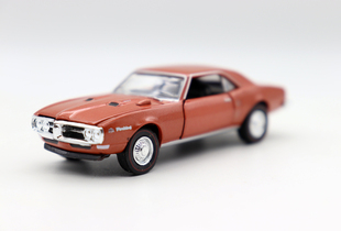 M2合金车1 64 Firebird 1968庞蒂克火鸟400 H.O汽车精品模型摆件