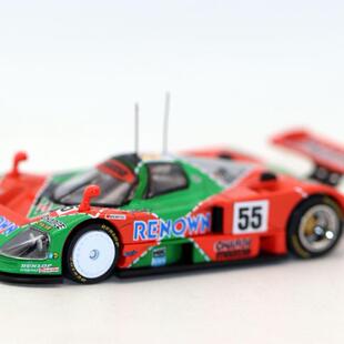 BMC 1 64 合金车 MAZDA 787B Winner 马自达勒芒赛车玩具模型摆件