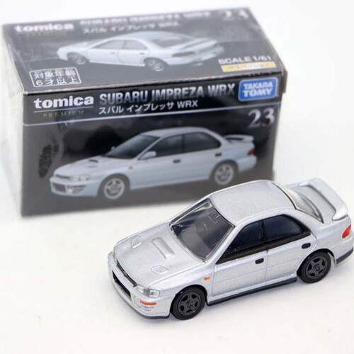 Tomy Premium多美卡黑盒TP23 斯b巴鲁IMPREZA WRX 翼豹跑车模型