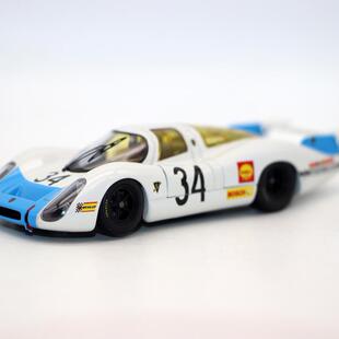 EBBRO 1/43合金车Porsche保时捷908 1968勒芒赛车模型摆件
