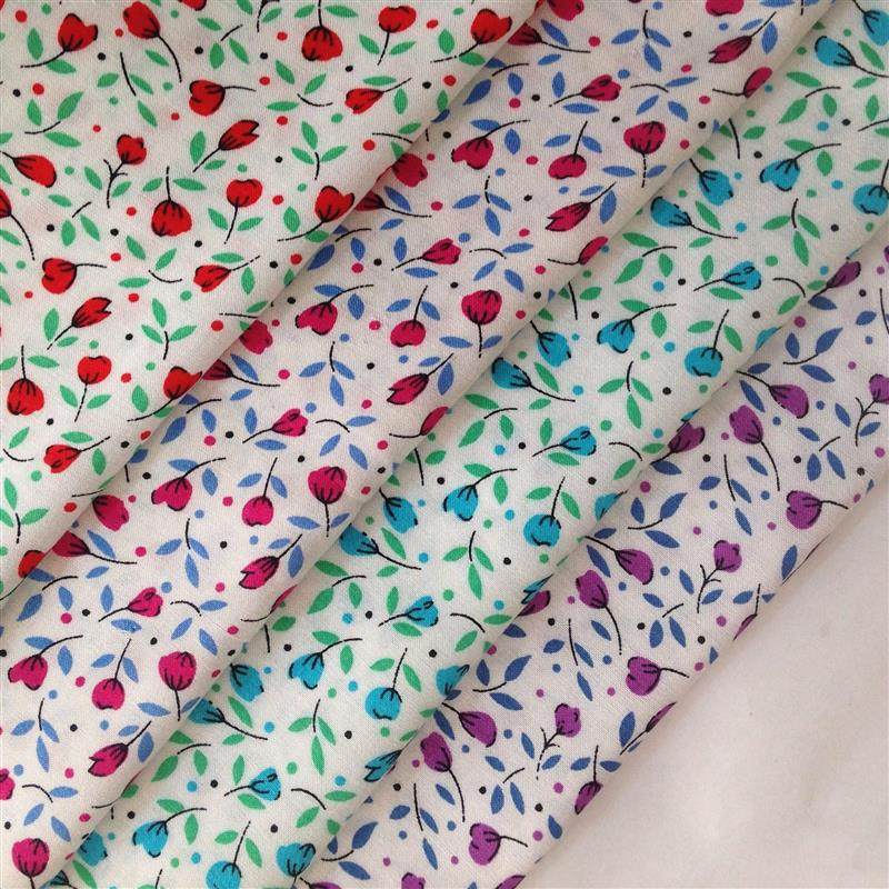 3068人造棉白底小碎花 Rayon人棉活性印花布 夏季连衣裙 套装爆款,纺织面料/辅料/配套,TR/全染/涤粘弹力染色布,淘宝优惠券,粉丝福利购,淘宝优惠卷