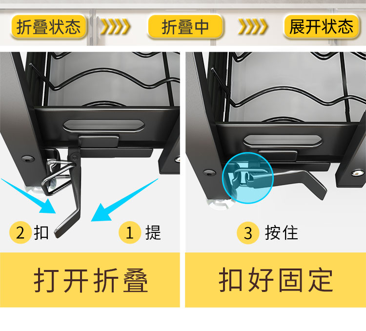 免安装碗架沥水架厨房置物架多功能壁挂式挂墙家用放碗筷碟收纳盒