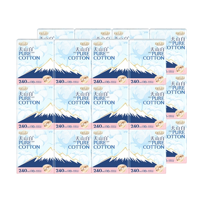淘淘氧棉整箱24包日用少女卫生巾