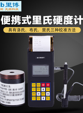 里博TH110便携式里氏硬度计打印型充电式金属硬度测试仪
