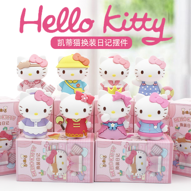 HelloKitty换装日记盲盒