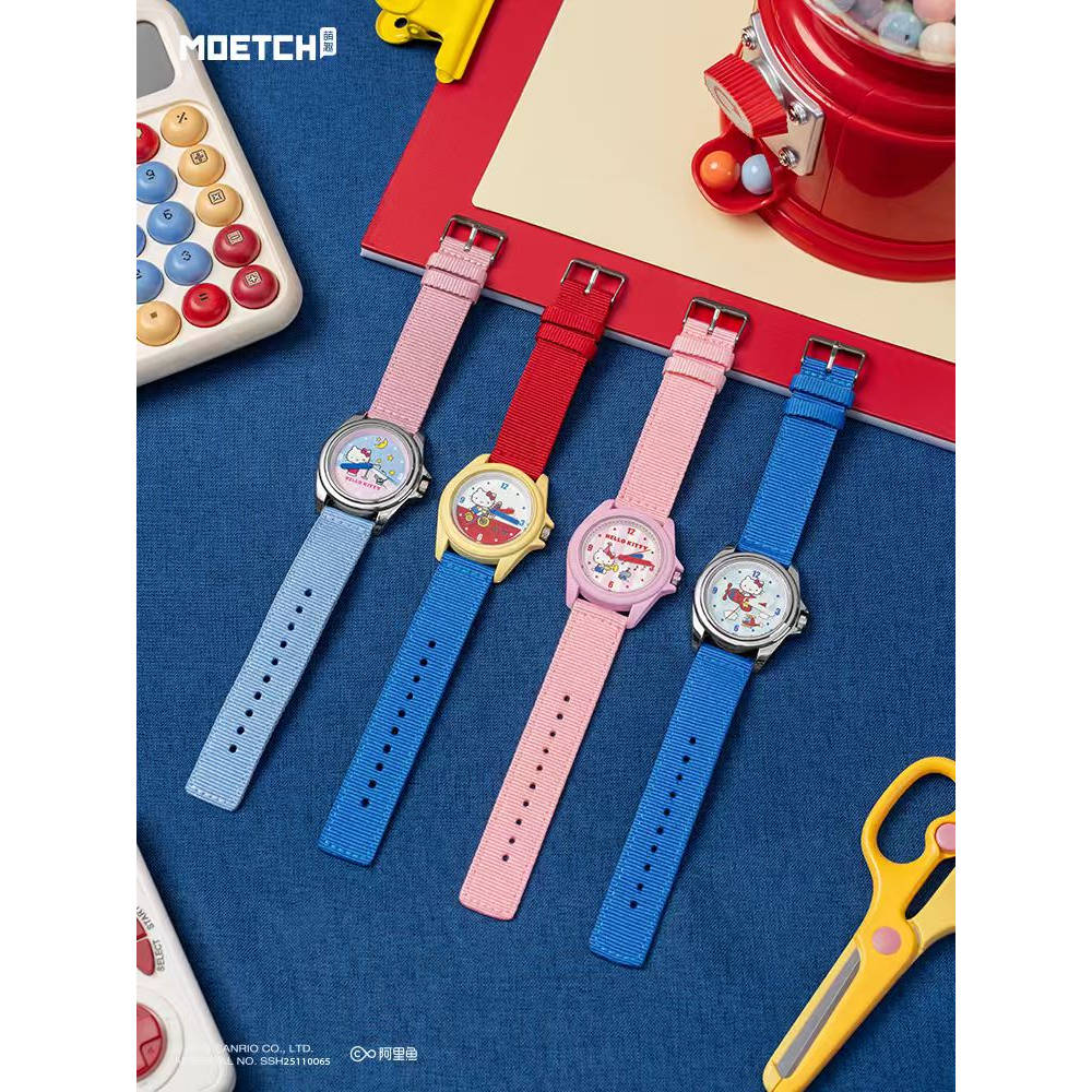 Hellokitty三丽鸥童趣时光手表盲盒儿童学生礼物凯蒂猫生日联名kt图片