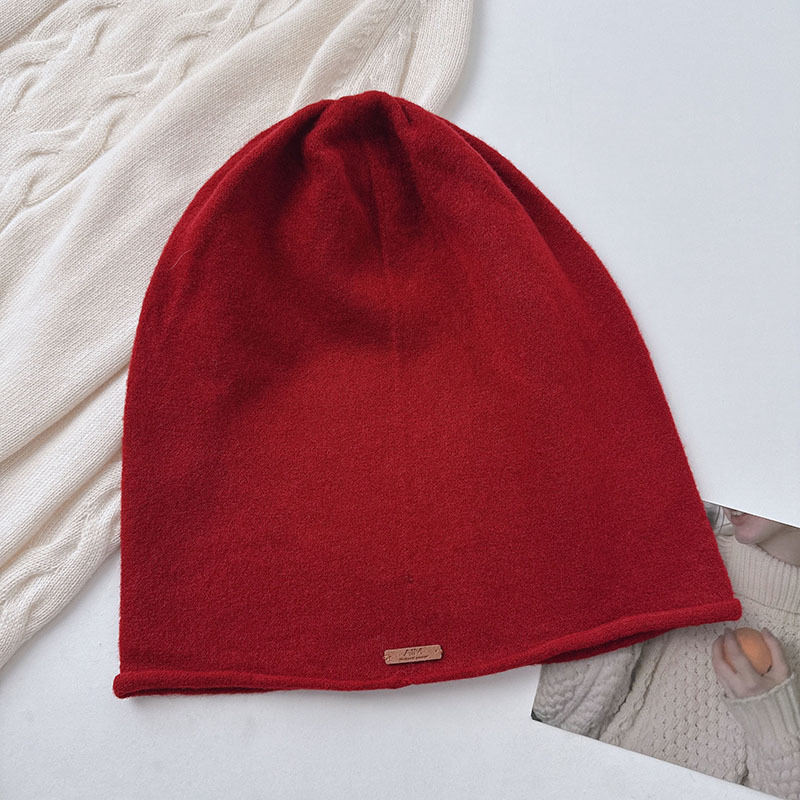 AIM实体爆款羊毛混纺冷帽毛线帽