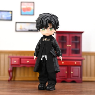 p10 12分bjd外套ymy素体ufdoll 阿巳2.0酷酷大衣外套 ob11娃衣