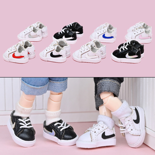 子 GSC素体鞋 Molly运动鞋 阿巳娃衣P9 ob11娃鞋 12分BJD板鞋 娃衣