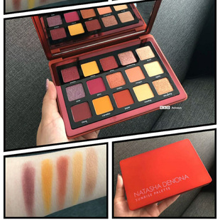 Natasha Denona新品SUNRISE 日出盘 15色ND眼影盘SUNSET落日 gold