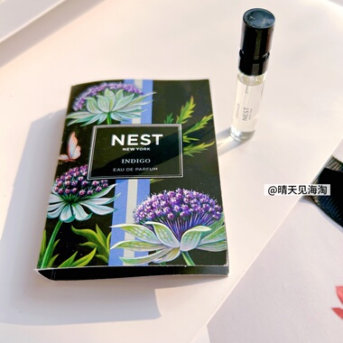 Nest鸟巢 Indigo槐蓝/芭芭拉香水油原装试管香水