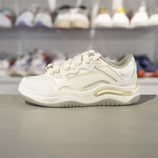 李宁女子板鞋 休闲鞋 2025新款 FLOW舒适软弹经典 AGCV008 FUTURE 正品