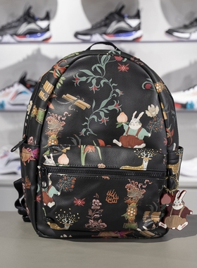 正品李宁男女同款双肩包2023新款日进斗金生活系列运动包ABST025