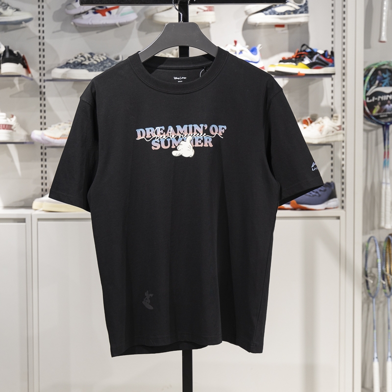 李宁男女通用冰感舒适短袖T恤