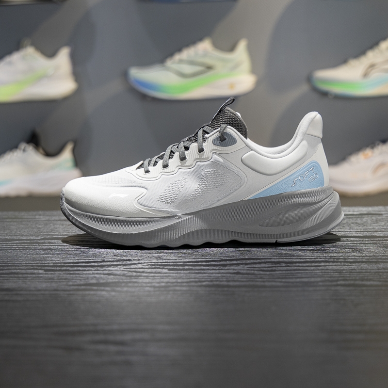 李宁回弹男子系带休闲鞋