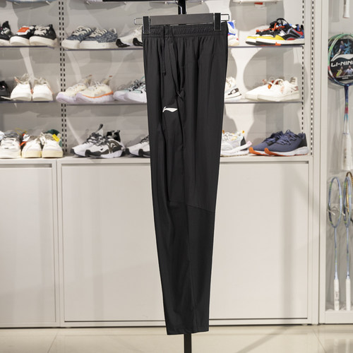 李宁直筒男子速干冰感舒适运动裤