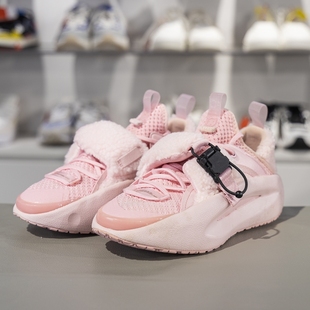 一体织低帮运动鞋 篮球休闲鞋 AGBR070 李宁女子云游走秀款 正品