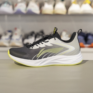 飞云男女大童轻便回弹运动鞋 2025新款 YKFV048 李宁儿童跑步鞋 正品