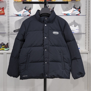 正品 反伍系列防泼水宽松80%鸭绒保暖外套AYMU075 李宁羽绒服男冬季