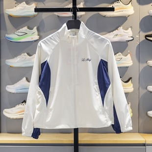 潮流宽松休闲轻薄外套AFDV694 时尚 正品 李宁运动风衣女子2025秋季