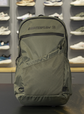 正品李宁CF溯双肩包2025男女反光防泼水运动背包学生书包ABSV141