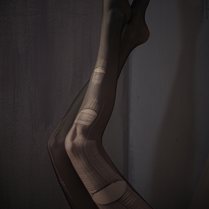 微醺小姐手撕火辣修身诱惑丝袜