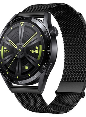 华为GT4 46mm 41官方同款双节表带gt3手表GT2女款智能watch4代pro男女生运动钢带watchgt1荣耀magic2米兰尼斯