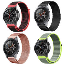 华为Watch 4 Pro  GT3Pro 46mm尼龙表带hey3S 表带智能时尚运动 荣耀手表 GS 3 es Ticwatch2/E手表腕带22/20