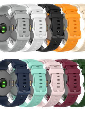 适用小米Watch S3 GT2 gs es智能手表watch3pro荣耀华为WATCH 4 Pro  硅胶表带gt5 2e保时捷腕男女18 20 22mm