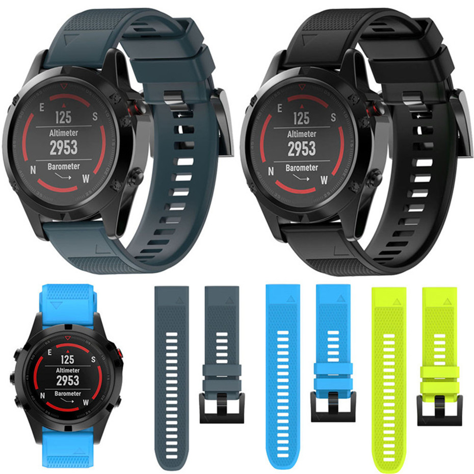 Garmin佳明fenix7X/Fenix6X/Fenix 5X飞耐时3 HR快拆手表带软instinct本能935 6 plus硅胶替换腕带男女945 智能设备 智能手表手环表带/腕带 原图主图