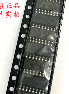 全新原装 TCMT4100 封装SOP-16 丝印TCMT4100 晶体管输出光耦