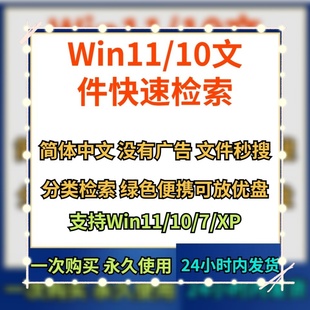 Everything中文版文件快速搜索工具软件快速定位本地文件工具软件