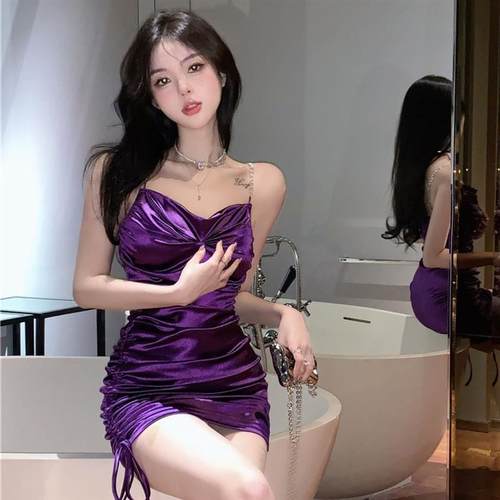 纯欲性感包臀连衣裙女夏季
