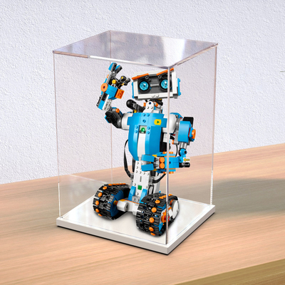 亚克力高透明乐高编程机器人17101Boost遥控玩具积木防尘罩收纳盒