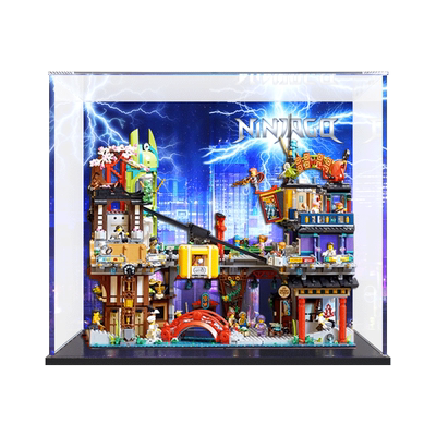 71799幻影忍者城市市集模型