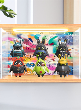 灯光亚克力收纳盒适用 Bangboo Standee系列 酷酷邦布手办盲盒