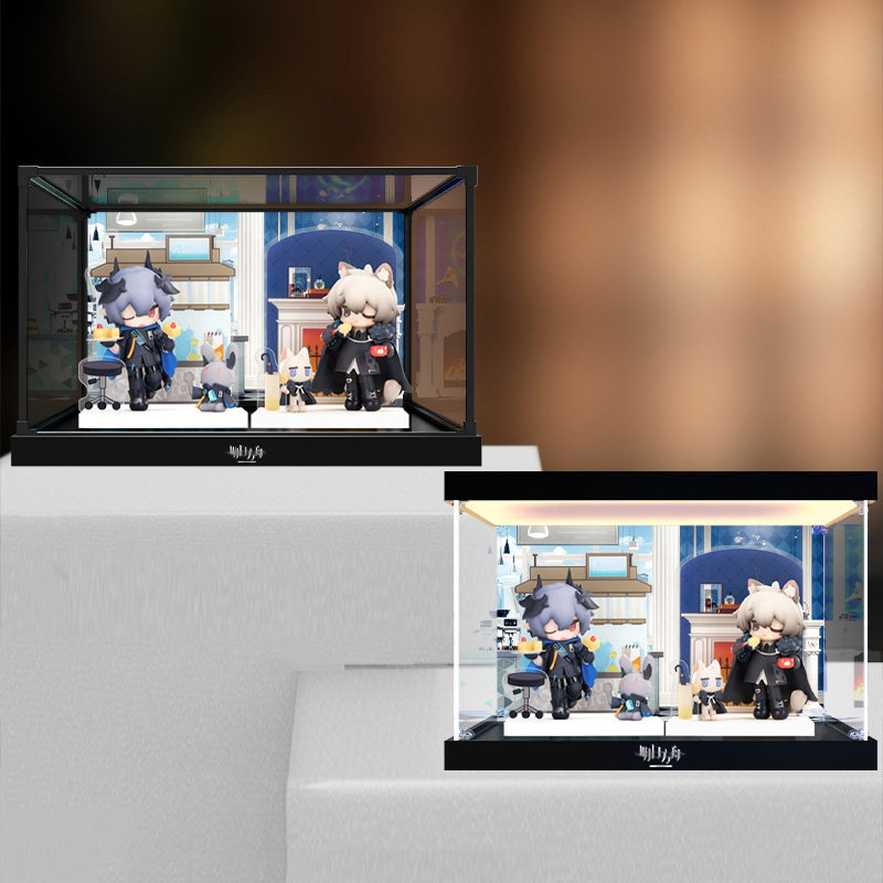冰鹏适用APEX 来份甜点系列 明日方舟 逻各斯 银灰手办收纳盒图片